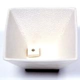 Yukari White Ceramic Bowl - Incense Holder From Nippon Kodo