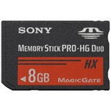 Sony Memory Stick PRO-HG Duo HX 8 GB Flash Memory Card With Universal 19-in ....