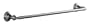 KOHLER 10552-CB Devonshire 30-Inch Towel Bar, Polished Chrome with Vibrant Polished Brass Accents