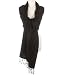Soft and Silky Beautiful Viscose Pashmina Black Shawl/ Wrap 28 X 78 (28 X 78, Black)