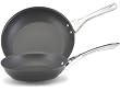 Circulon Infinite Hard Anodized Nonstick 10-Inch & 12-Inch Open Skillets Twin Pack