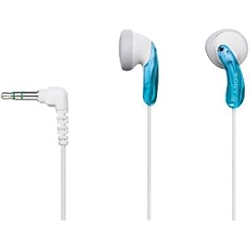 Sony Mdr-E10Lp Pblu Headphones - Fashion Earbuds (Blue) by Sony