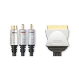 Profigold BA-PGV632 - Video Interconnect Scart To SVHS + 2RCA - 1.5m