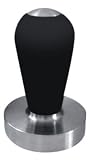 Zoom Produkt-Bild: Limited Bundle: Tamper 'Lusso Nero' aus Edelstahl, inkl. Andr&uuml;ck-Matte