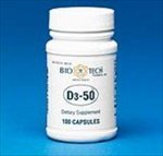 Bio-Tech D3-50 50,000 Iu 100 Caps