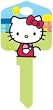 Hello Kitty Green Kwikset KW House Key