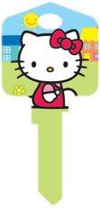 Hello Kitty Green Schlage SC1 House Key
