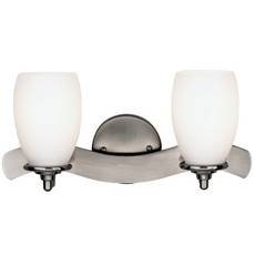 Two-Light Bathroom Vanity Light by Forecast
