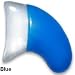 Soft Claws for Cats - CLS (Cleat Lock System), Size Medium, Color Blue