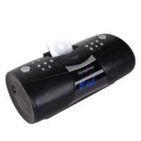 iSymphony CR3 Clock Radio Music System with Built-in Universal Dock for iPod