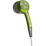 New Green EarPollution 3.5mm Earbud MP3 PDA Headphones