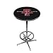 Texas Tech Bar Pub Cafe Table Chrome