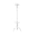 Oslo Victorian White Wood 12 Hook Coat Stand