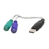 Sabrent SBT-PS2U USB to PS/2 Adapter. SABRENT USB TO DUAL PS/2 CABLE ACTIVE CONVERTER BARCODE SCANNER USB. Type A USB - Mini-DIN (PS/2) Female