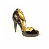 Report Signature Women's Britta Black Patent Leather Stiletto