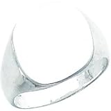21rcQ3R8AvL. SL160  Sterling Silver Signet Ring Sz 10