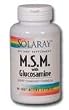 SOLARAY MSM AND GLUCOSAMINE Joint Comfort Formula Capsules