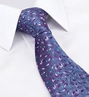 Ultimate Pure Silk Textured Floral Woven Tie