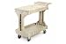 Akro-Mils Two-In-One Plastic Stock & Utility Procart 40 L X 19-1/2 W Beige