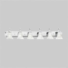 Homestead Strip Light in Chrome by Thomas Lighting