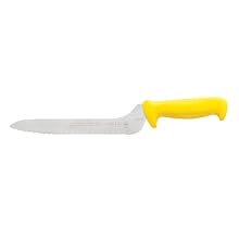 Mundial Y5620-9E 9-Inch Offset Serrated Edge Sandwich Knife, Yellow