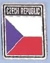 3" x 4" Czech Republic Sticker