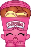 2014 SHOPKINS FIGURES - ICE CREAM DREAM #129 SEASON 1 - (SPECIAL EDITION)