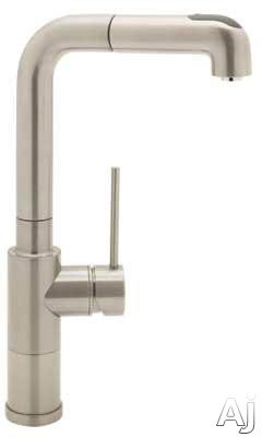 Blanco 157-185 Blanco Acclaim Kitchen Faucet w/Pullout Spray - Chrome