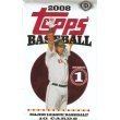 2008 Topps Series 1 (One) Baseball Hobby Pack (10 Cards/Pack)