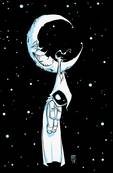 Moon Knight #1 Rare Skottie Young Baby Variant