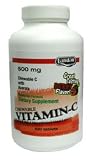 Landau Chewable Vitamin C Candy 500 Mg. Great Tasting Berry Flavor - 100 Tablets