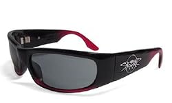 Black Flys Black to Red SONIC FLY Sunglasses with Polarized Lenses