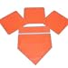 Orange Throw Down Bases-5 Piece (SET)