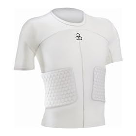 Buy McDavid Hexpad Hexmesh Capped Sleeve 3 Pad Compression Body Shirt