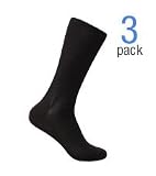 Calvin Klein 3-Pack Cotton Dress Rib Sock ACD172