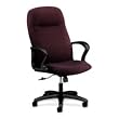 Gamut Series Executive High-Back Swivel/Tilt Chair, Iron Gray