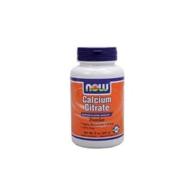 Now Foods Calcium Citrate, 100% Pure Powder, 8 Oz (227 G)