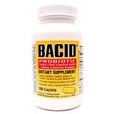 Bacid with Lactobacillus Acidophilus, Probiotic,  100-Caplets Bottles
