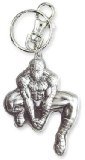 Spiderman Pewter Key Chain Keychain
