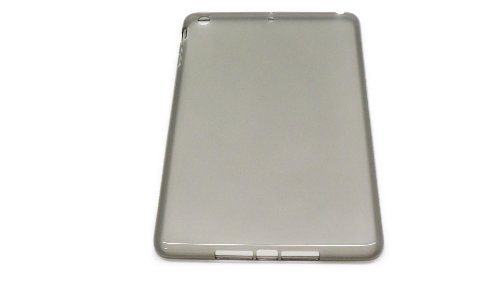 ipad mini ipad mini 無地 ｹｰｽ TPU素材 グレー au softbank