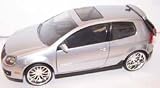Jada Toys 1/24 Scale Dub City Diecast 2007 Volkswagen Golf Mk5-gti in Color Silver
