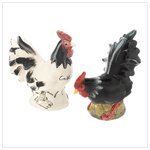 Rooster & Hen Shaker Set