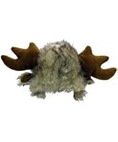 Furry Moose Hat - Brown W40S23A