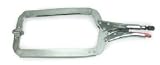 Strong Hand Locking C-Clamp w/Swivel Pads PR18S