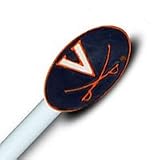 NCAA Virginia Cavaliers - Drapery / Curtain Finials Rod Set