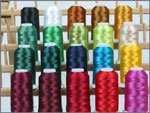 20 Cone Set Polyester Embroidery Thread - Holiday Colors