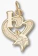 Minnesota Vikings "I Heart Logo" 1/2" Charm/Pendant