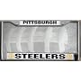 Chrome License Plate Frame - Pittsburgh Steelers