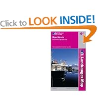 Ben Nevis, Fort William and Glen Coe (OS Landranger Map Series)