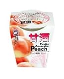 ヤマク食品　フルーツ甘酒　ピーチ180g×12本